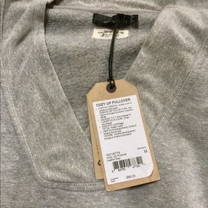 PrAna cozy-up super-soft 3/4 sleeve pullover